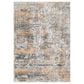 Surya Presidential PDT-2305 5" x 8" Blue, Gray and Orange Area Rug, , large