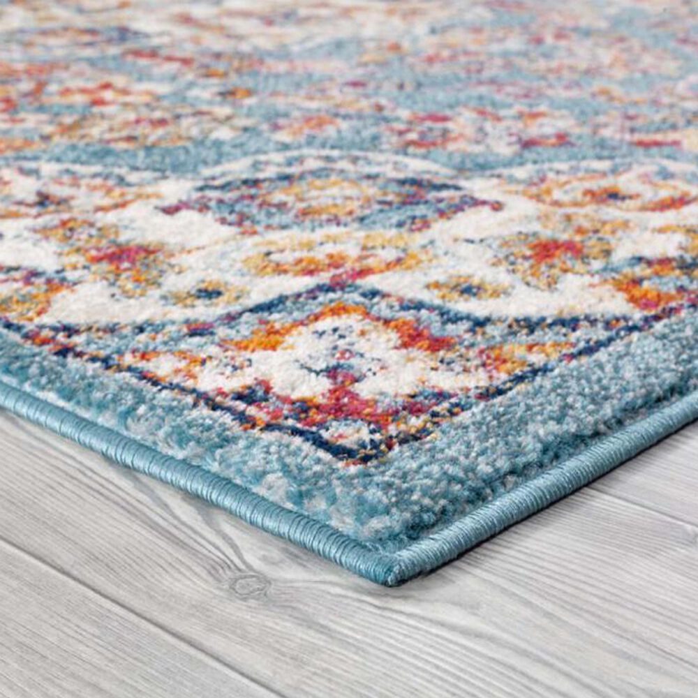 Amer Rugs Alexandria 2&#39; x 3&#39; Sea Blue Area Rug, , large