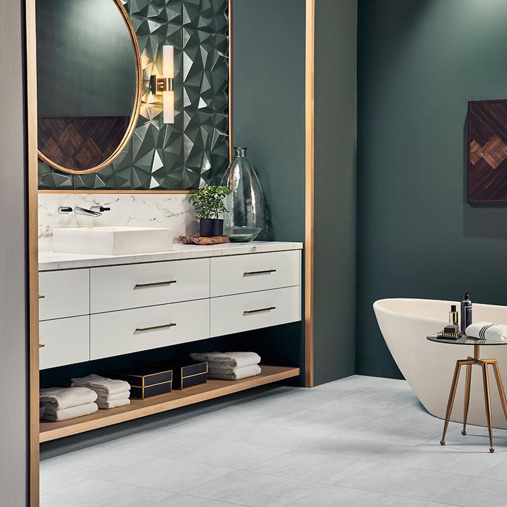 Mannington Flex Vienna Quartz 18&quot; x 18&quot; Luxury Vinyl Tile, , large