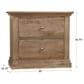 Viceray Collections Carlisle 2-Drawer Nightstand in Warm Natural, , large