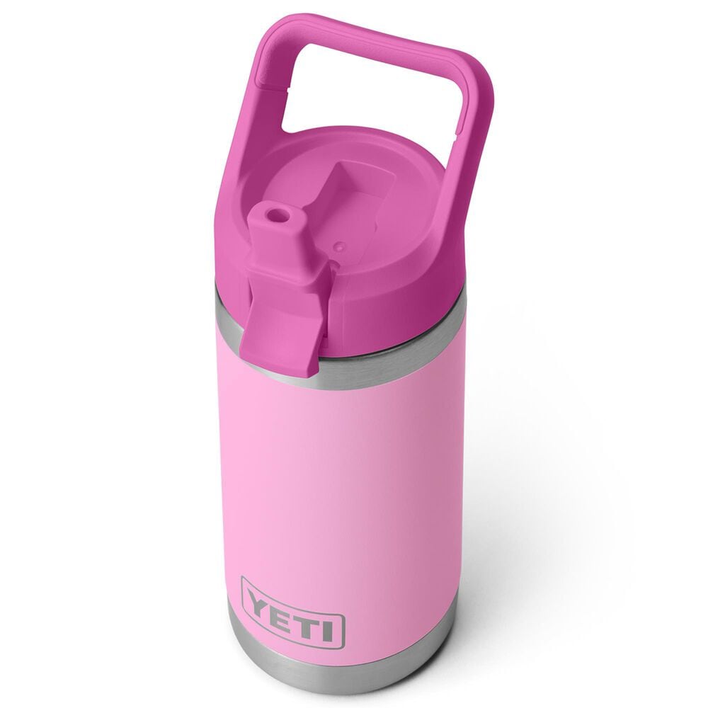 YETI Rambler Jr. 12 Oz Kids Water Bottle with Straw Cap in Power Pink and Wildflower, , large