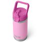 YETI Rambler Jr. 12 Oz Kids Water Bottle with Straw Cap in Power Pink and Wildflower, , large