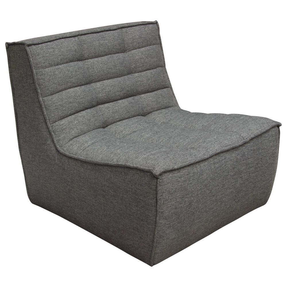 37b marshall armless chair in grey nebraska furniture mart