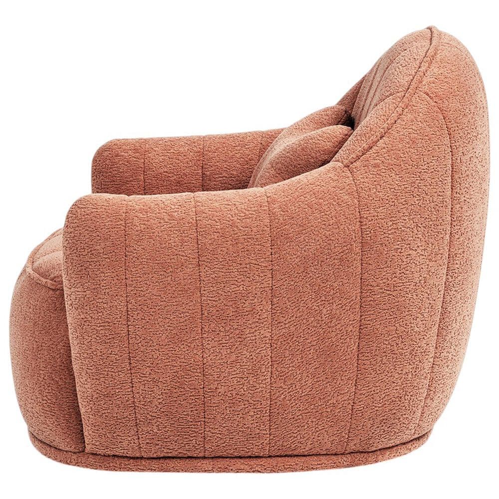 Jennifer Taylor Home Louie 30.5" Modern Dog Sofa Bed with Bone Pillow in Spice Orange, , large