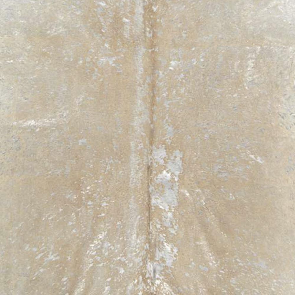 Nourison Couture BR100 5&#39; x 8&#39; Beige and Silver Hide Area Rug, , large