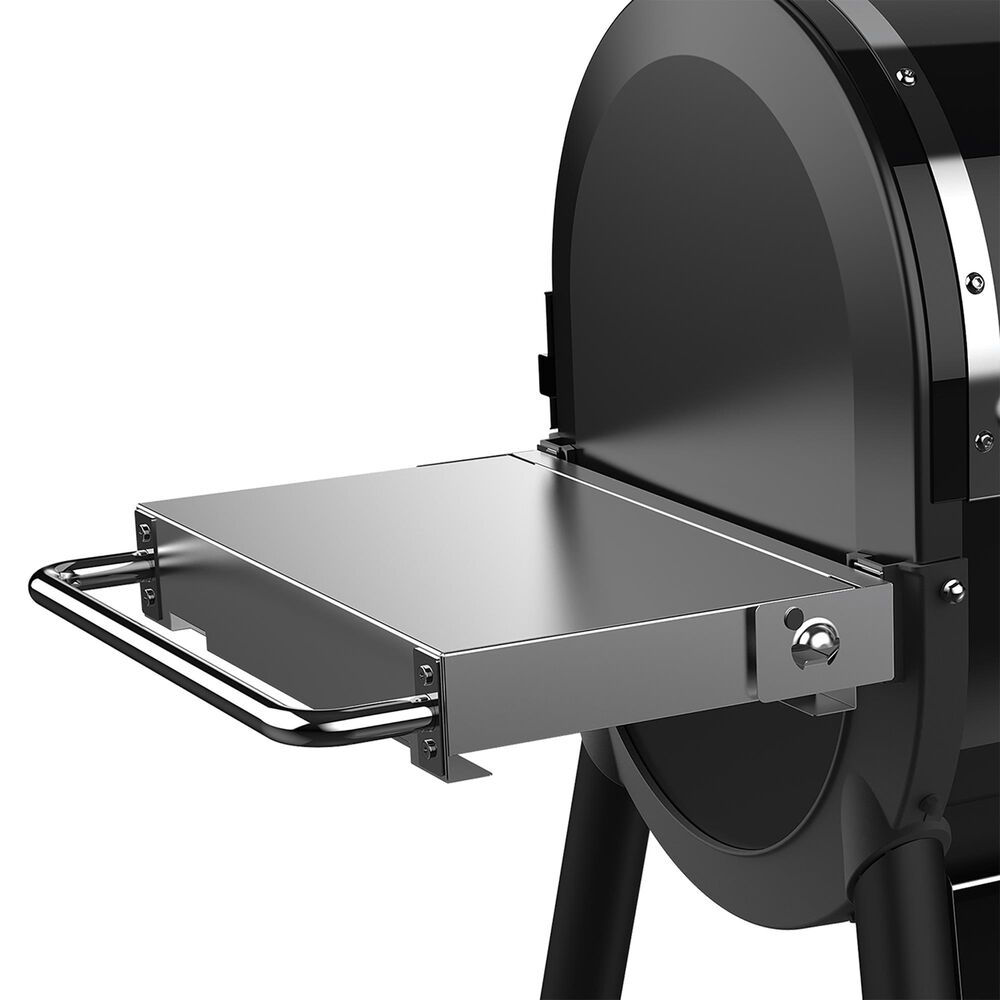 Weber Folding Side Table for SmokeFire Wood Pellet Grills in Stainless Steel, , large