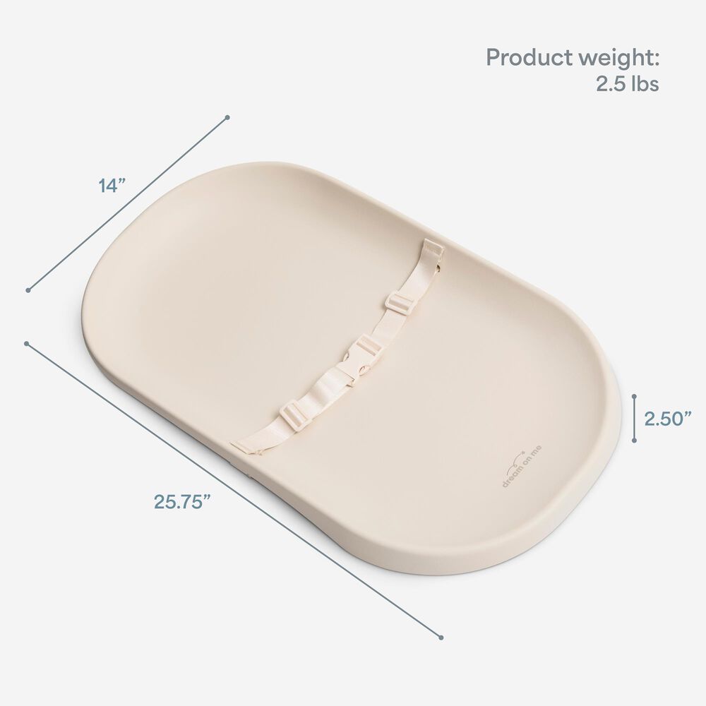 Evolur Dream On Me Lotti Love Changing Pad in Magonlia White, , large
