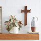 Maple and Jade 20" x 10" Wall Decor in Natural Brown, , large