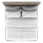 Vantage Vault 4 Piece King Bedroom Set in Mink Gray, , large