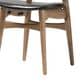 Baxton Studio Edna Side Chair in Light Brown (Set of 2), , large