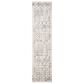 Safavieh Tulum Traditional  2" x 11" Ivory and Grey Runner, , large