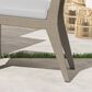 Homestyles Sustain Patio Dining Armless Chair with Gray Cushion in Stain Brown (Set of 2), , large