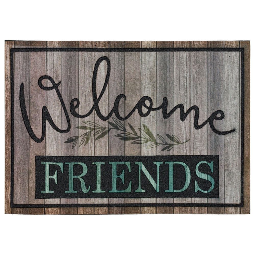 Mohawk Doorscapes Multicolor 1"6" x 2"6" Indoor/Outdoor Door Mat, , large