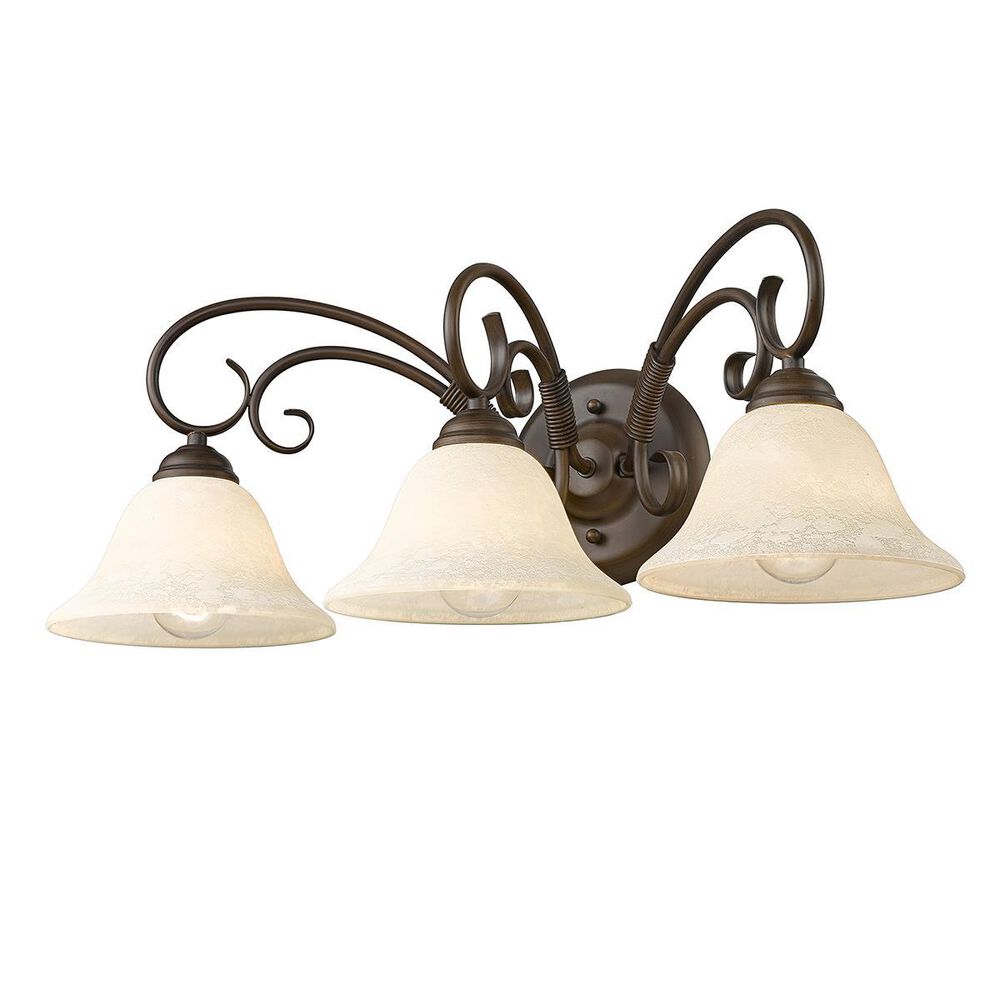 Golden Lighting Homestead 3-Light Bath Vanity in Rubbed Bronze, , large