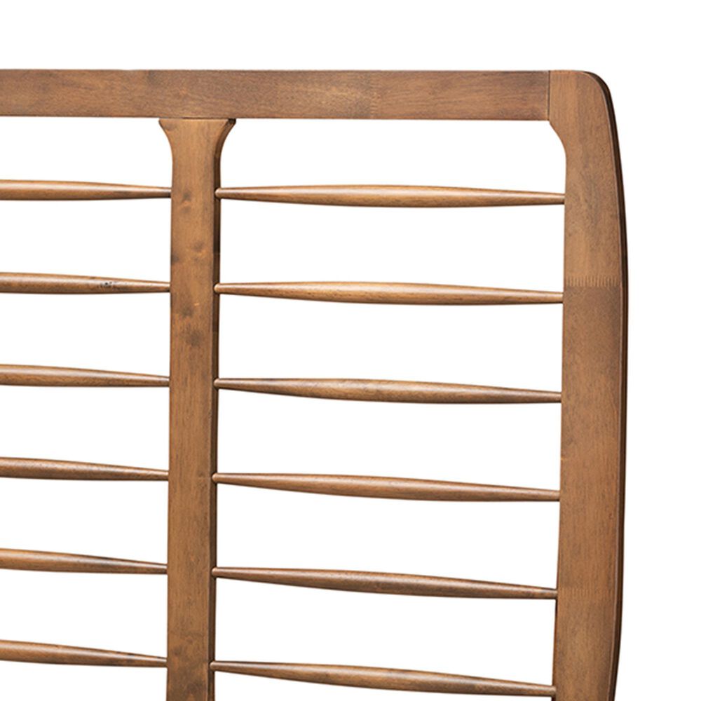 Baxton Studio Carolyn King Slat Headboard in Ash Walnut, , large
