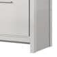 Lexora Home Lafarre 48" Double Bathroom Vanity in Navy Blue with 2 cm White Quartz Top, Rectangular Sinks and 43" Mirror, , large