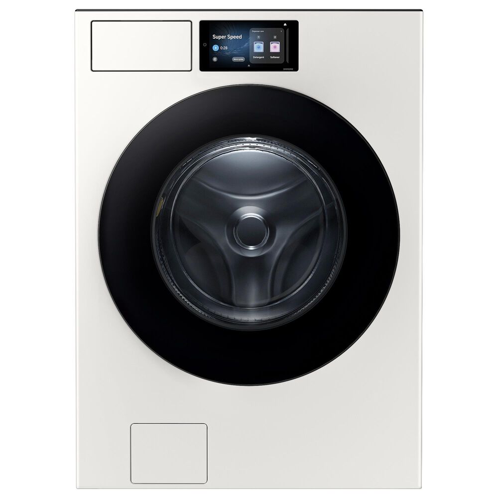 Samsung Bespoke 5.3 Cu. Ft. Front Load Washer in Dark Steel, , large