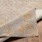 Surya Reina Light Gray, Light Brown, Medium Gray, Mustard and Tan 6"7" x 9"6" Area Rug, , large