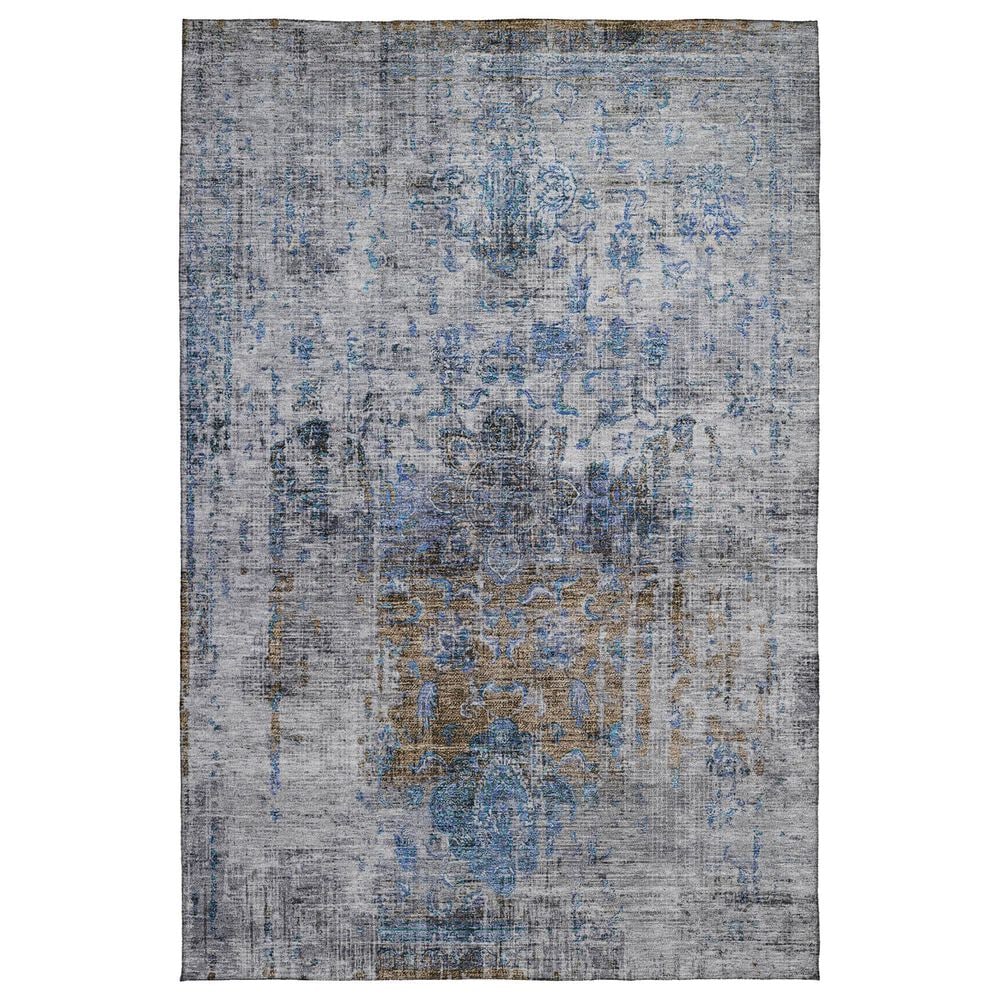 Dalyn Rug Company Karaj KJ2 9" x 12" Blue Indoor/Outdoor Area Rug, , large