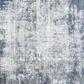 Loloi Patina PJ-01 5"3" Round Denim and Grey Area Rug, , large