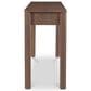 CityLine Wiley Console Table in Vintage Brown, , large