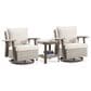 Sunwell Garden 3-Piece Patio Chat Set in Beige, , large