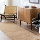 Surya Masterpiece Light Gray, Beige, Tan and Medium Brown 2"7" x 7"3" Runner, , large