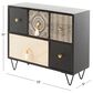Maple and Jade Eclectic Jewelry Box in Light Brown, Matte Black and White, , large