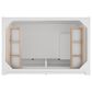 James Martin Bellshire 36" Single Bathroom Vanity in Bright White with 3 cm Siberian Silestone Top and Rectangular Sink, , large