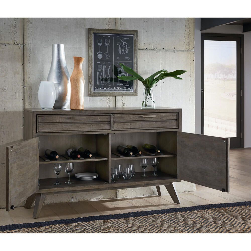 Legacy Classic Greystone Credenza in Ash Brown, , large