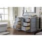 James Martin Vanities De Soto 48" Single Bathroom Vanity in Silver Gray with 3 cm Eternal Jasmine Pearl Quartz Top and Rectangular Sink, , large
