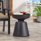 Hearth and Haven Round Patio Side Table in Copper, , large