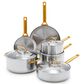 Green Pan Reserve 10-Piece Cookware Set in Stainless Steel, , large