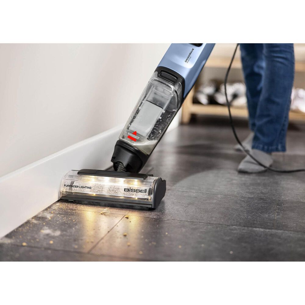 Bissell Crosswave EdgeFind Multi-Surface Cleaner in Lake Blue, , large