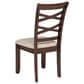 Coaster Barton 5-Piece Round Dining Set in Dark Brown, , large