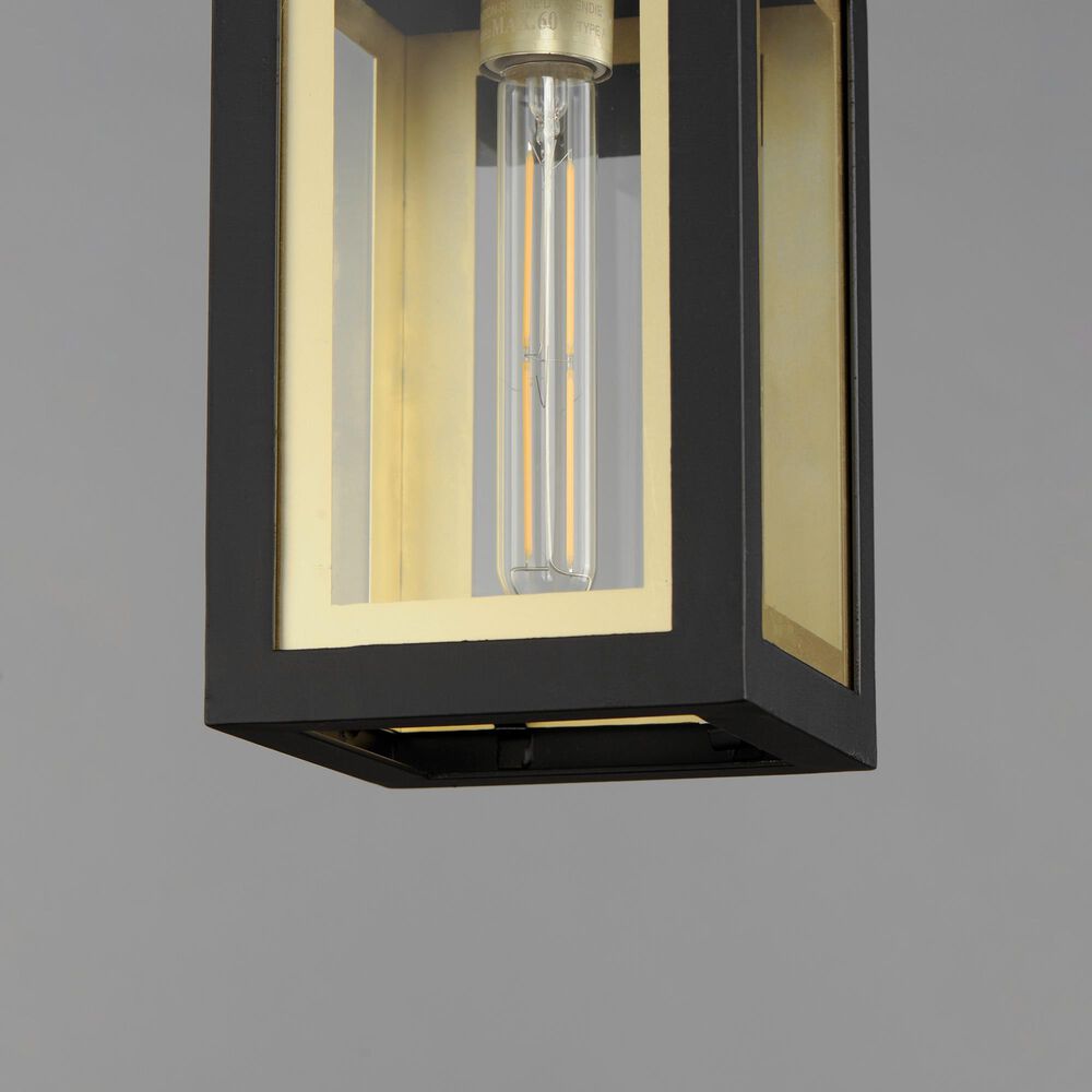 Maxim Lighting Neoclass 1-Light Outdoor Wall Sconce in Black, , large