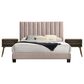 Mayberry Hill Coyote 3 Piece Queen Bedroom Set in Carrol Blush, , large