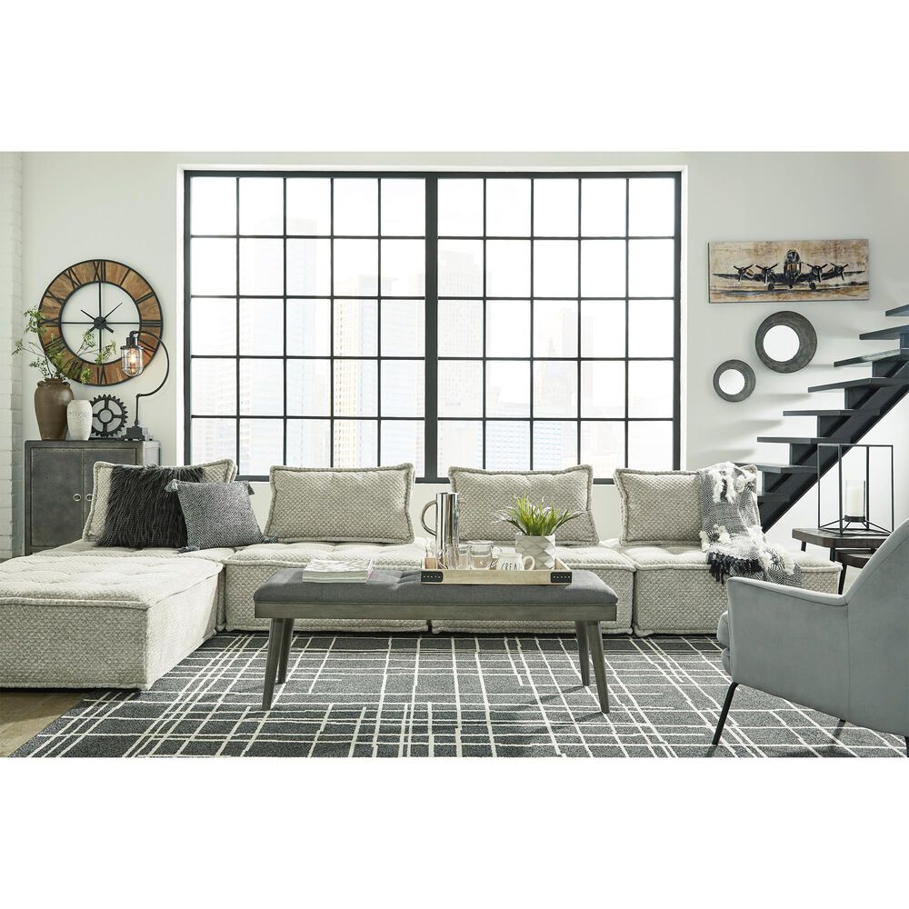 Signature Design by Ashley Bales 7-Piece Modular U-Shaped Sectional in Taupe, , large