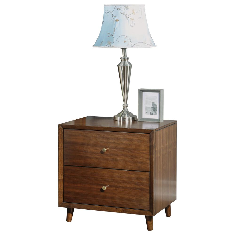 Flexsteel Ludwig 5-Piece Queen Bedroom Set in Walnut, , large