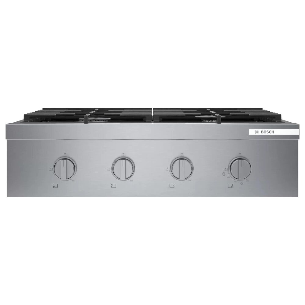 Bosch 30" Gas Cooktop in Stainless Steel Nebraska Furniture Mart