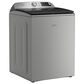 Maytag 5.2 Cu. Ft. Smart Pet Pro Top Load Washer and 7.4 Cu. Ft. Smart Top Load Electric Dryer with Pet Pro Option in Classic Silver, , large