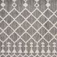 Nourison Positano Southwestern Charcoal 8" x 10" Indoor/Outdoor Area Rug, , large