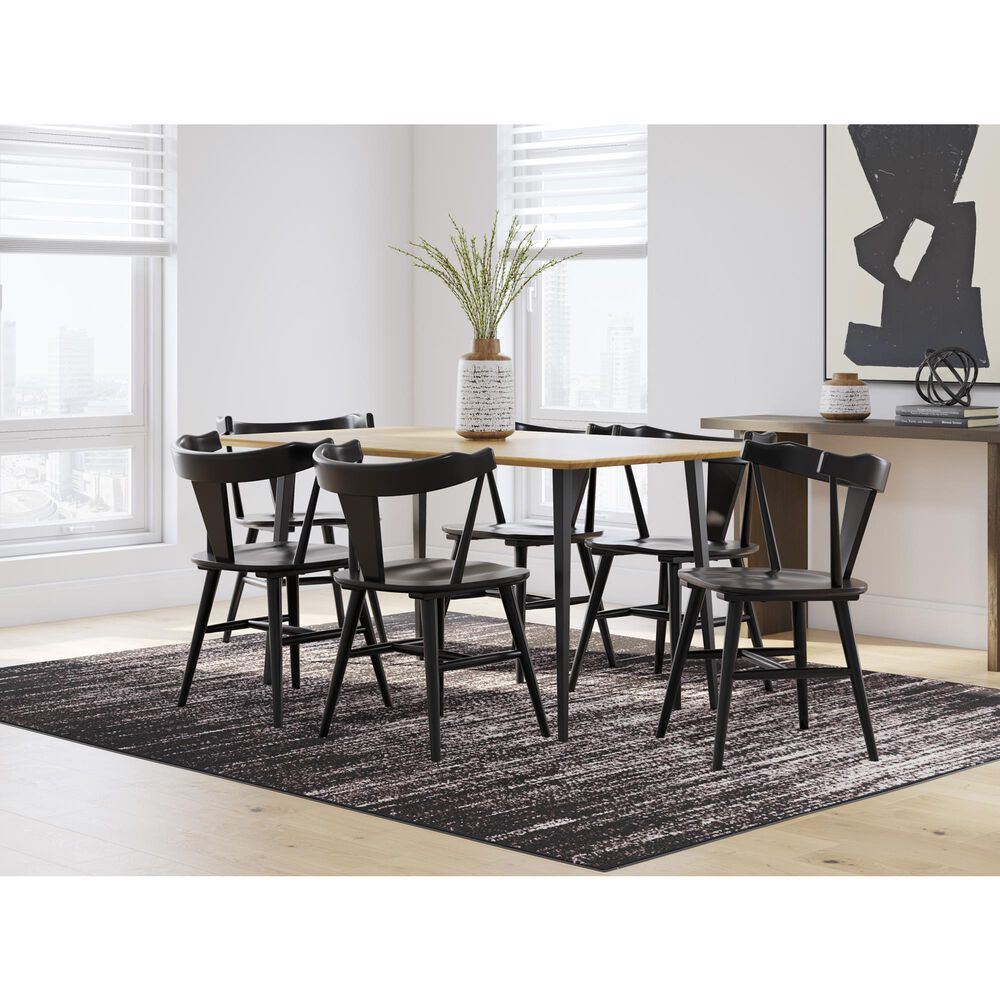 Ashley Gretlynn Dining Chair Set of 2 in Black, , large