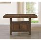 Steve Silver Garland 1-Leaf Dining Table in Toffee - Table Only, , large