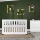 Evolur Maddox Convertible Crib in Weathered White, , large