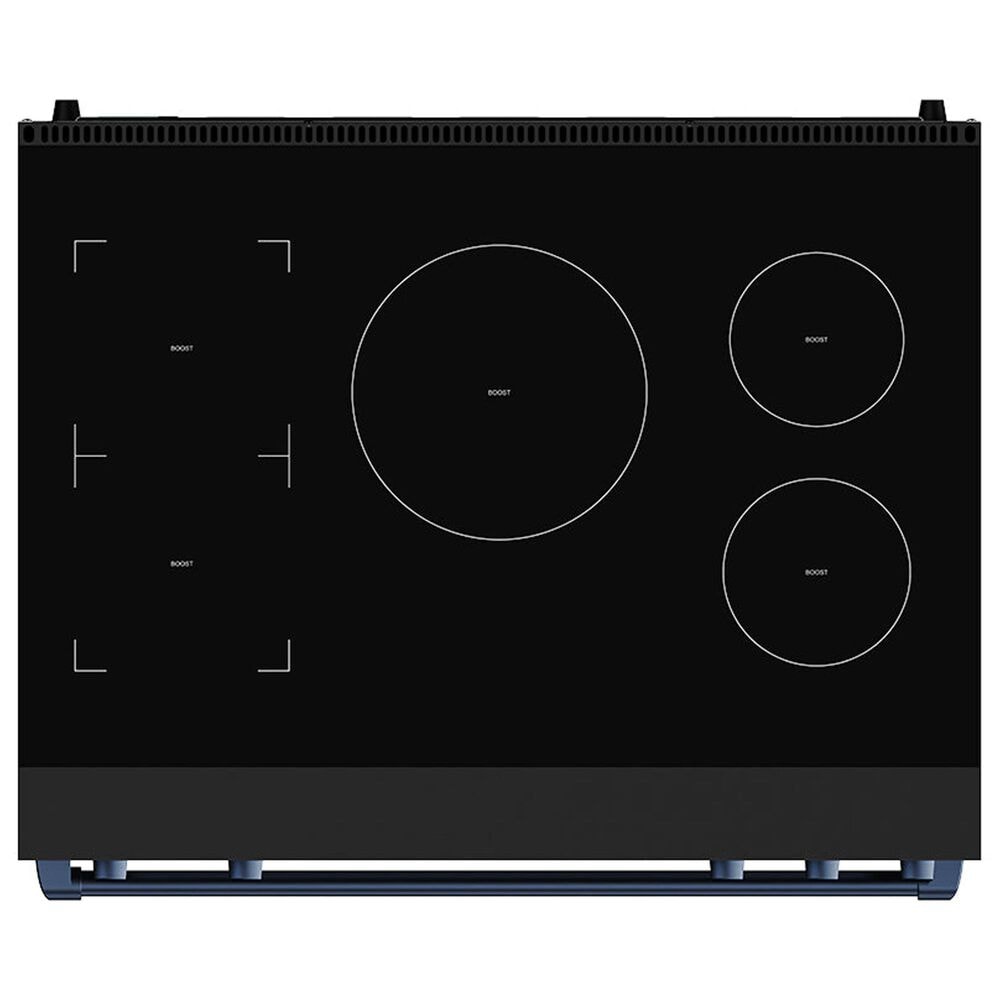 Thor Kitchen Gordon Ramsay 6 Cu. Ft. Professional Induction Range with Blue Handle Kit in Black, , large