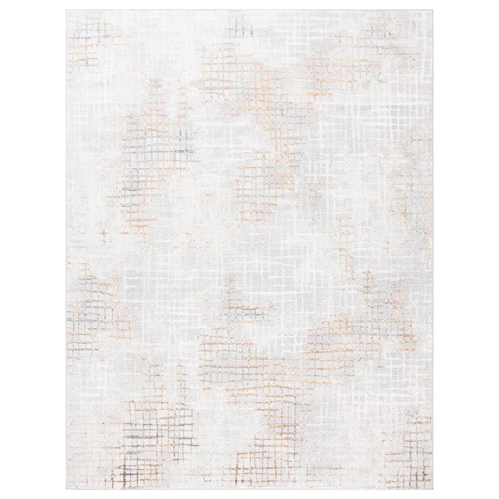 Safavieh Orchard ORC672 9" x 12" Grey and Gold Area Rug, , large
