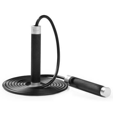 Sunny Health & Fitness Weighted Jump Rope in Black and Silver, , large