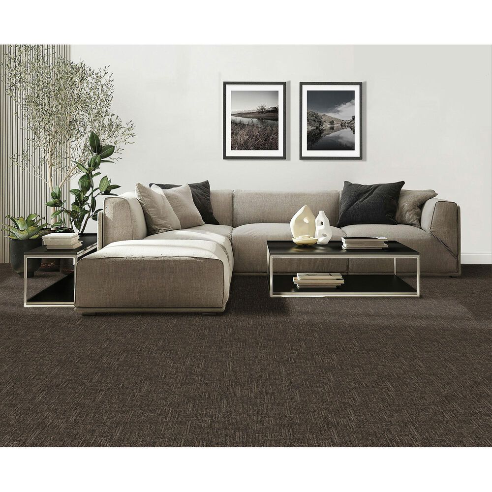 Mohawk Random Nature II Carpet in Truffle, , large