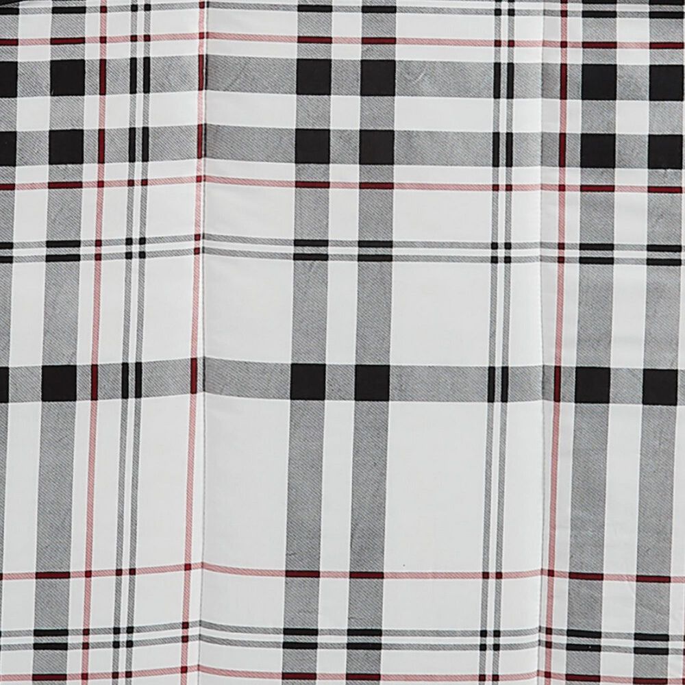Pem America Charlotte Plaid 3-Piece Full/Queen Microfiber Comforter Set in Multicolor, , large